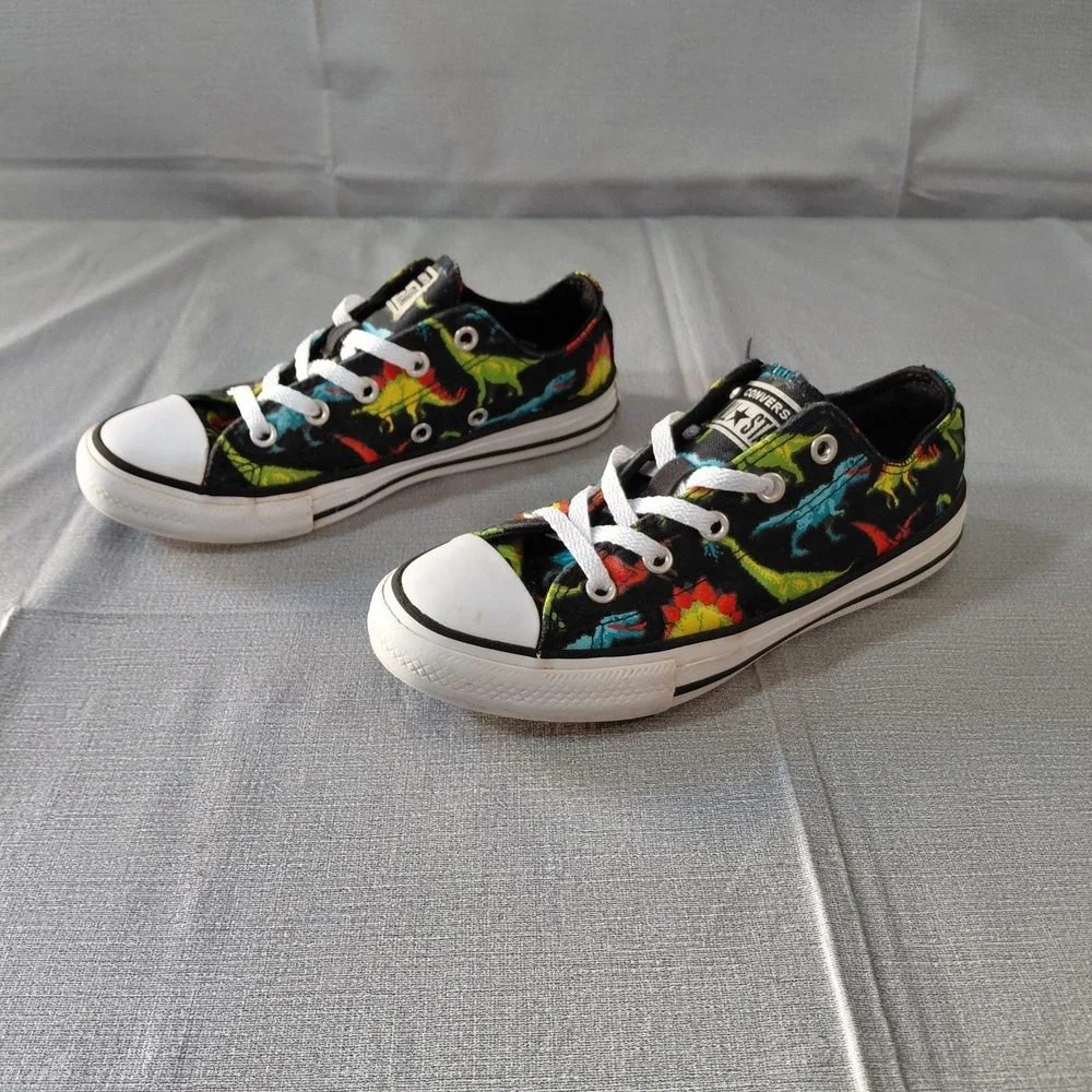 Converse Little Boys Dinoverse Chuck Taylor All Star Casual‎ Sneakers Youth Sz 1